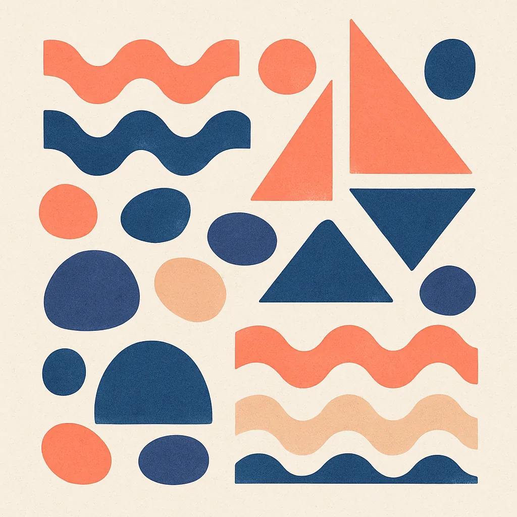Browser game genres — coastal-mood illustration